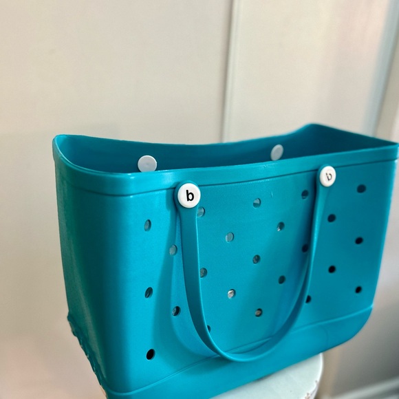 Stylish Blue Tote Bag - Picture 2 of 11